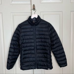 REI Kid’s Black Down Blend Puffer Jacket Sz XL